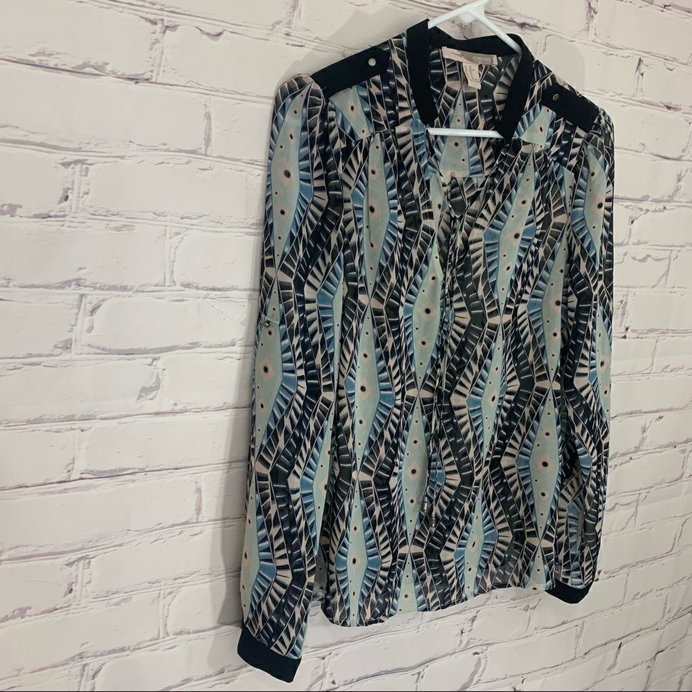 Forever 21 XS or small sheer blouse